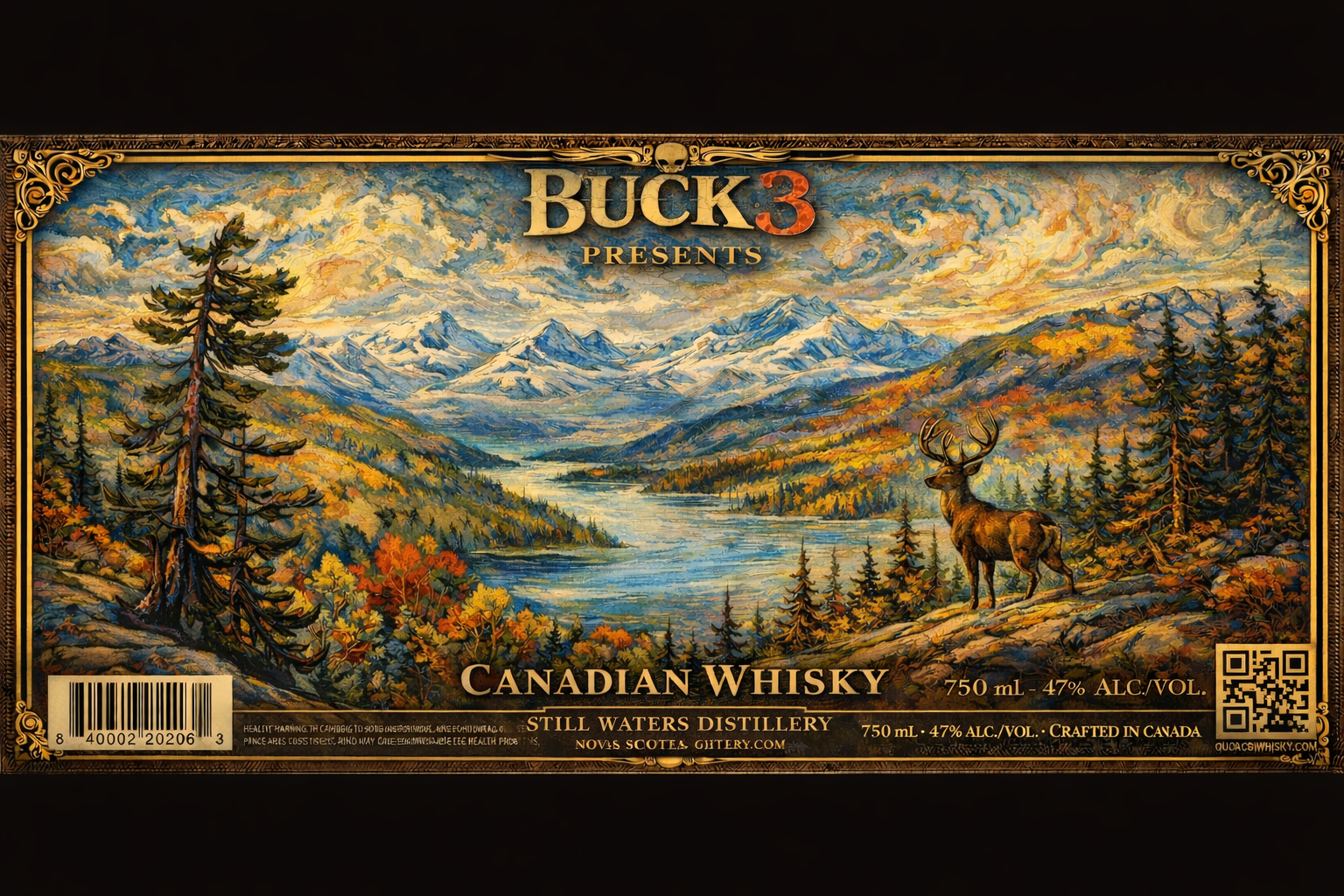 Custom Labels for Buck 3 Presents