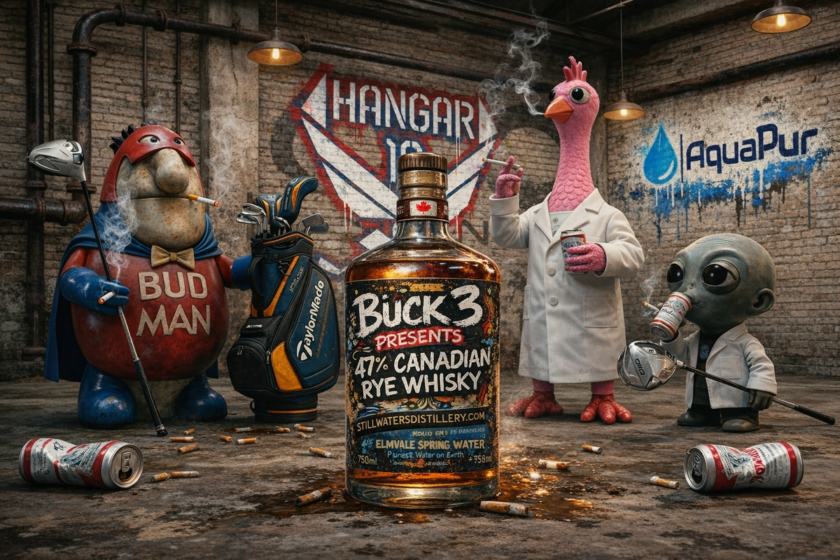 Buck 3 custom label example 1