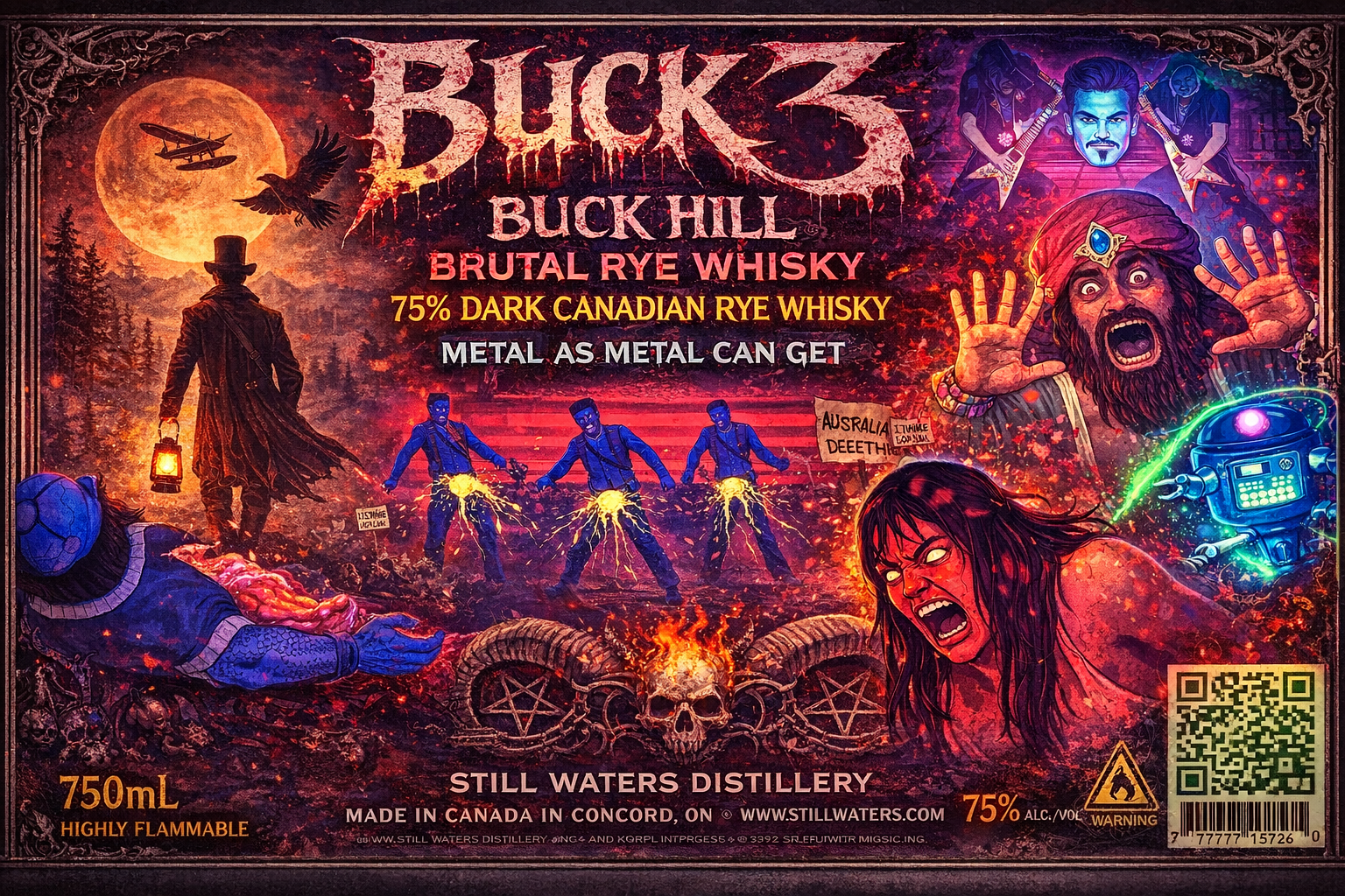 Custom Labels for Buck 3 Presents