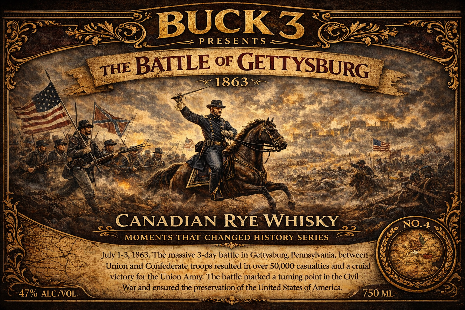 Custom Labels for Buck 3 Presents