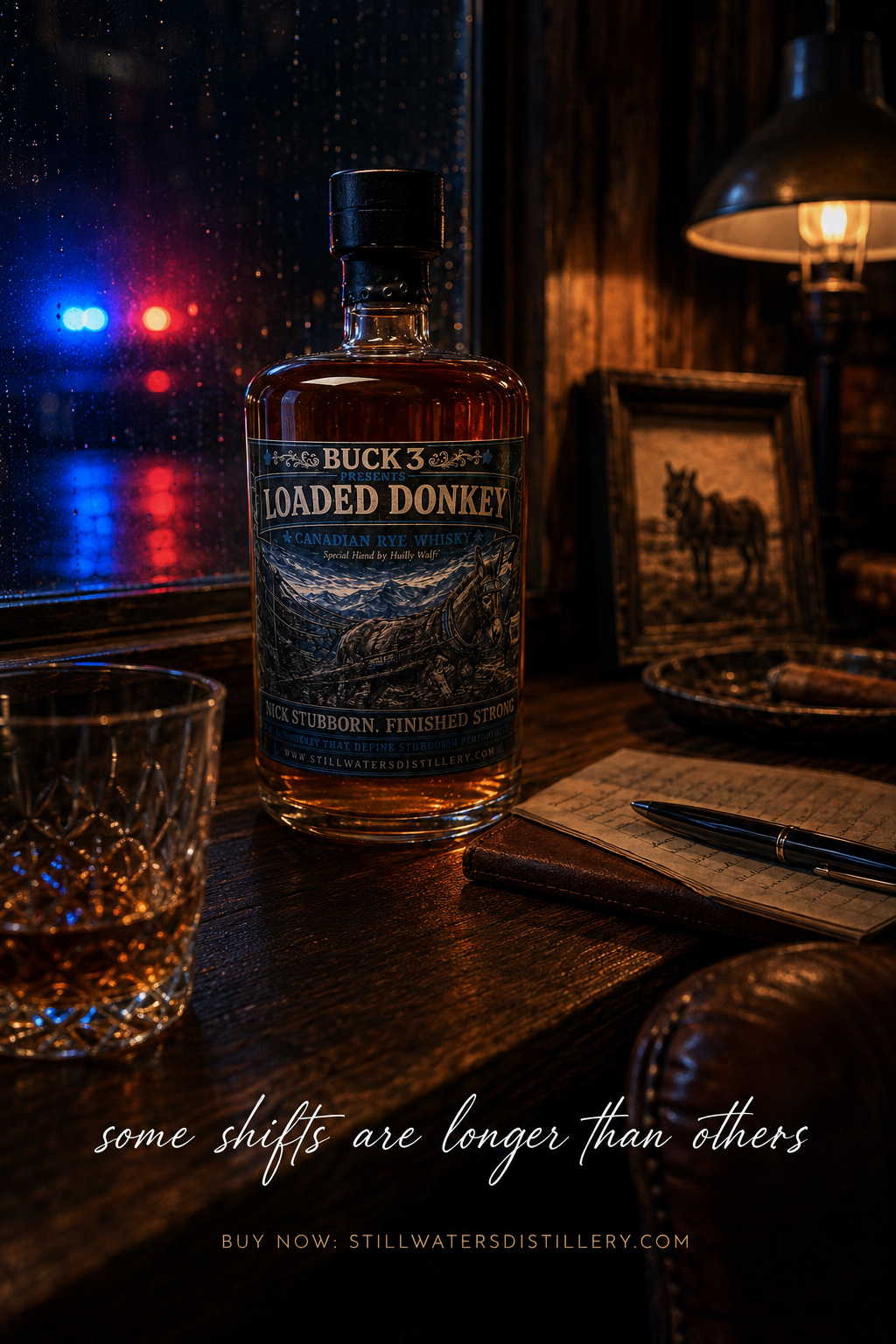 Buck 3 Presents: Loaded Donkey Canadian Rye Whisky LEO EDITION