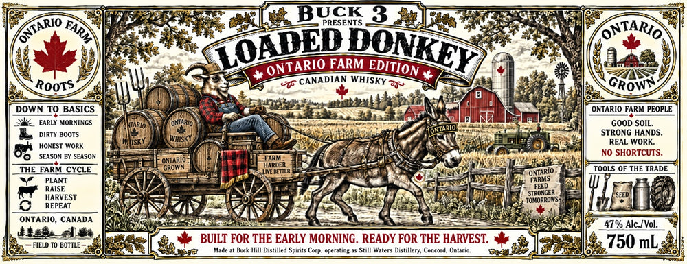 Buck 3 Presents: Loaded Donkey Canadian Rye Whisky